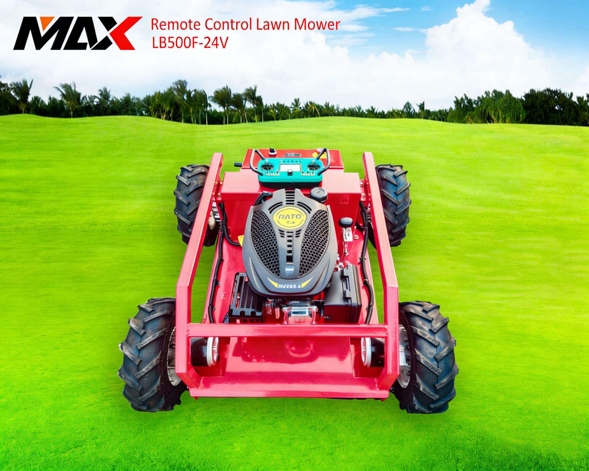 Remote Control Lawn Mower LB500F-24V For Sale
