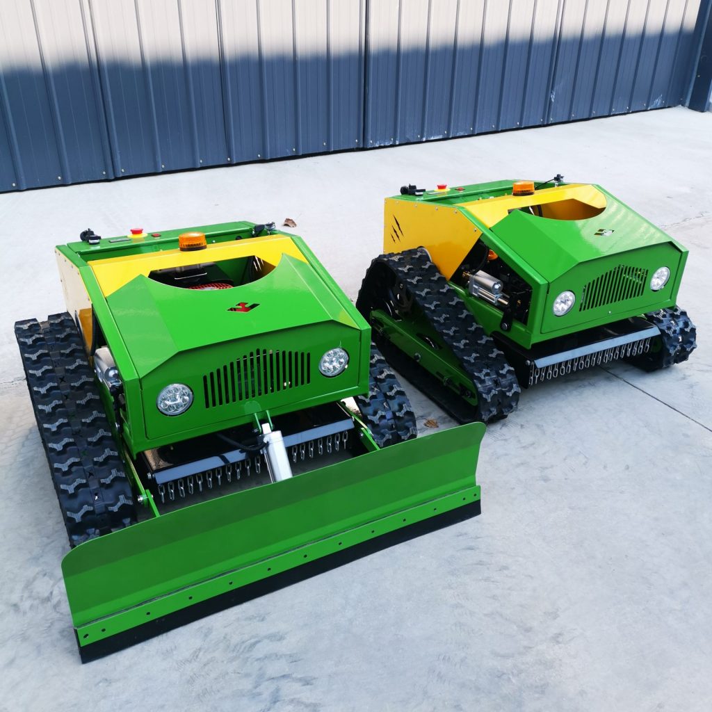 remote control slope mower
