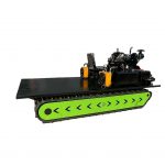 Diesel hydraulic track chassis