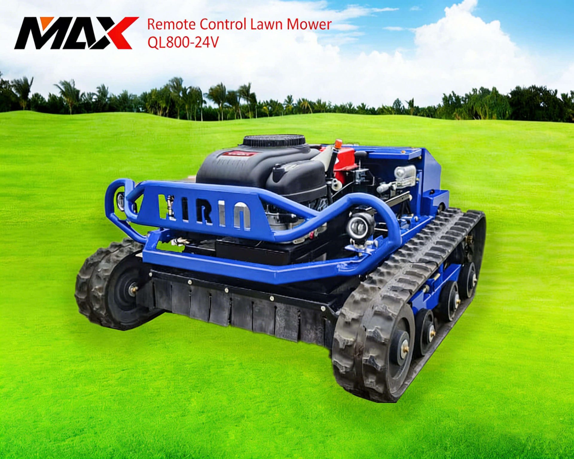 Remote Controlled Lawn Mower—800mm